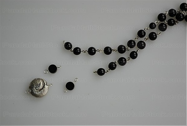 how to make a rosary necklace step3